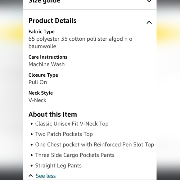 Pink XS Scrub Set - Picture 13 of 13